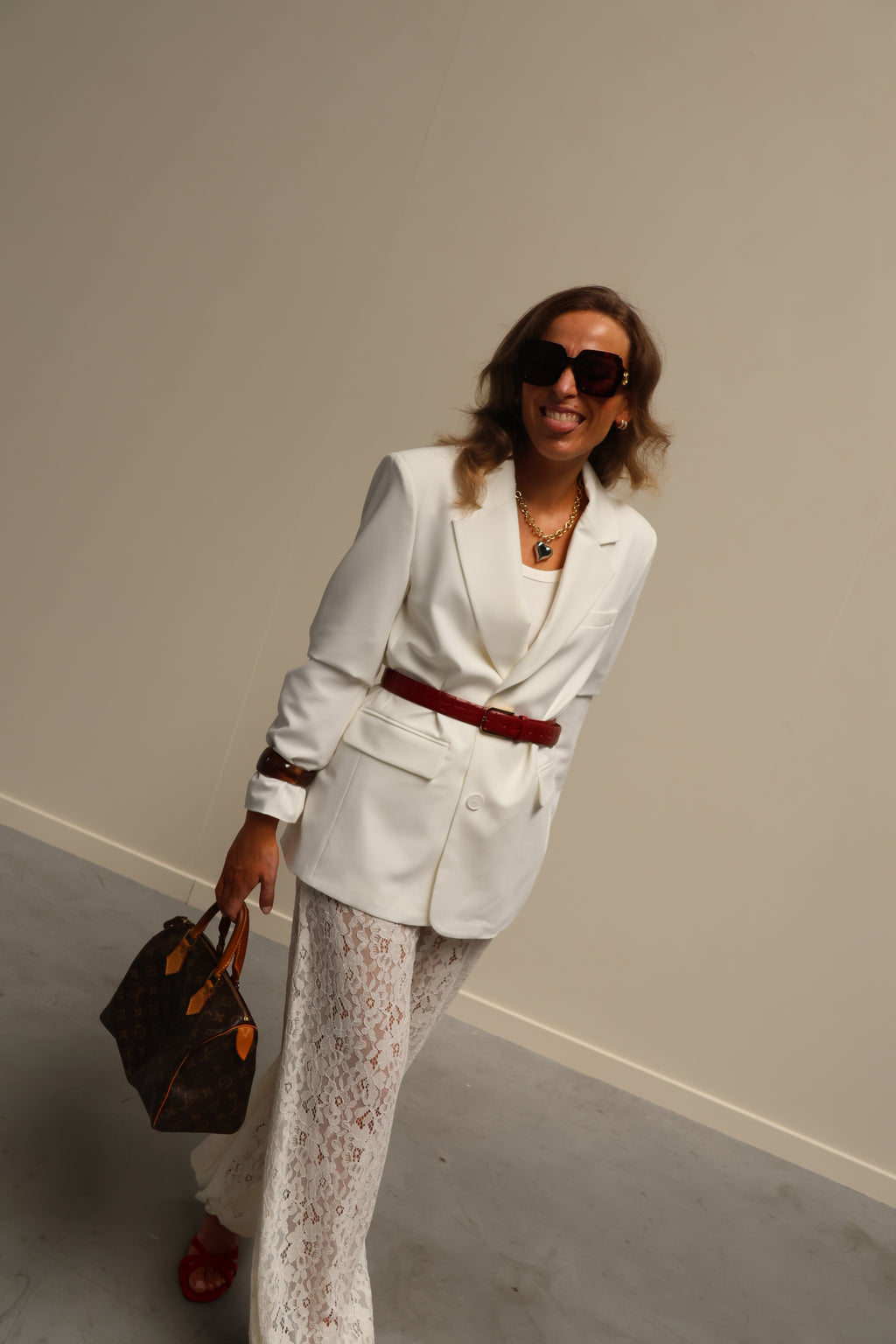 Frea blazer wit