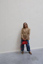 Iris blazer camel
