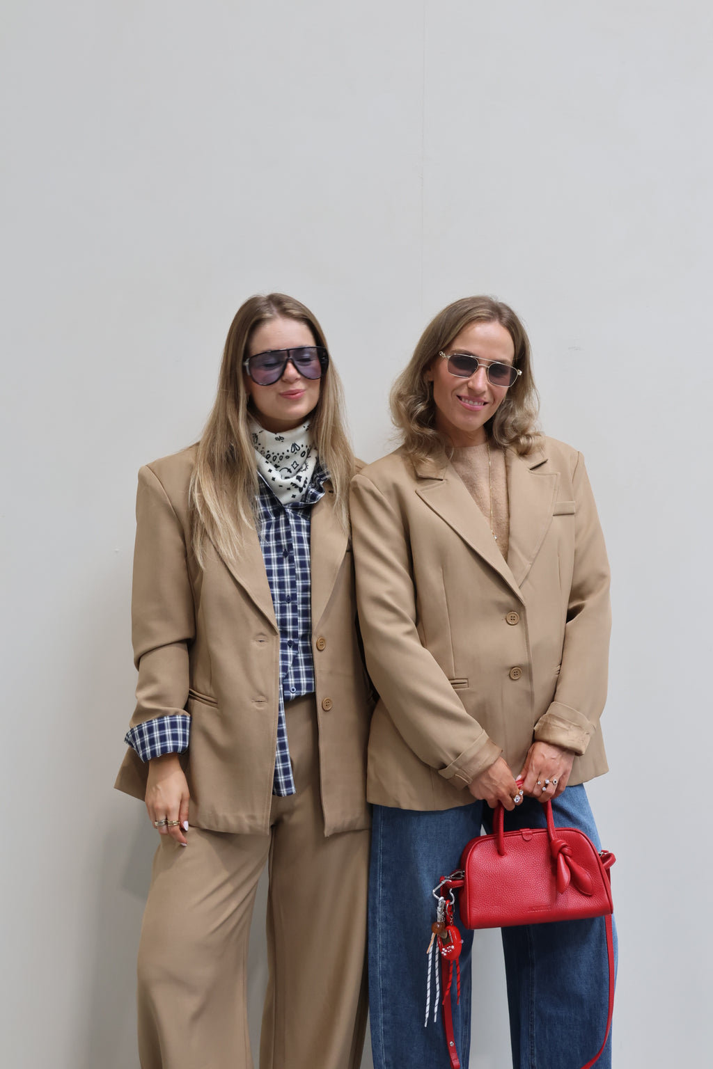 Iris blazer camel