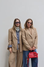 Iris blazer camel