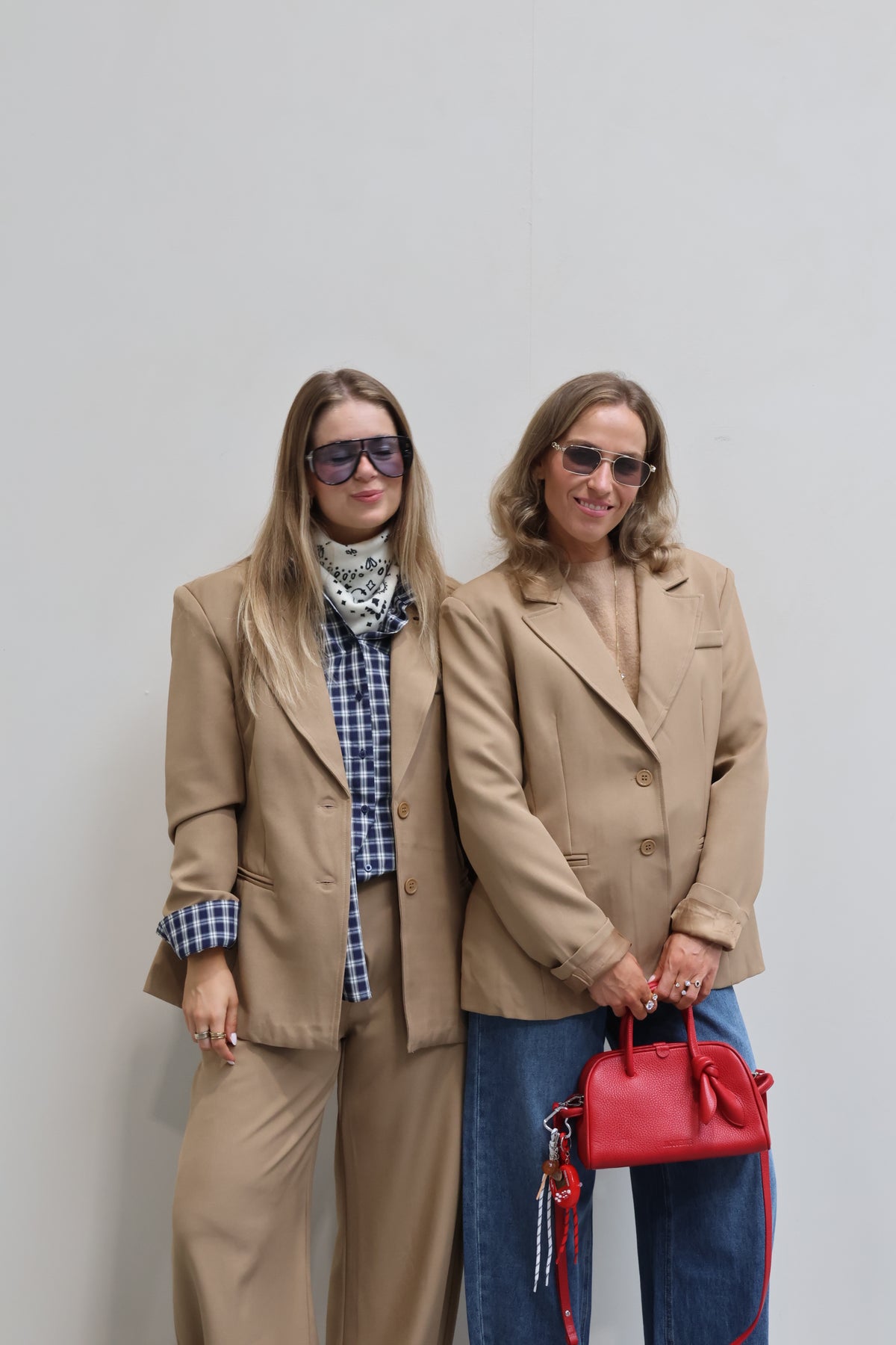 Iris blazer camel