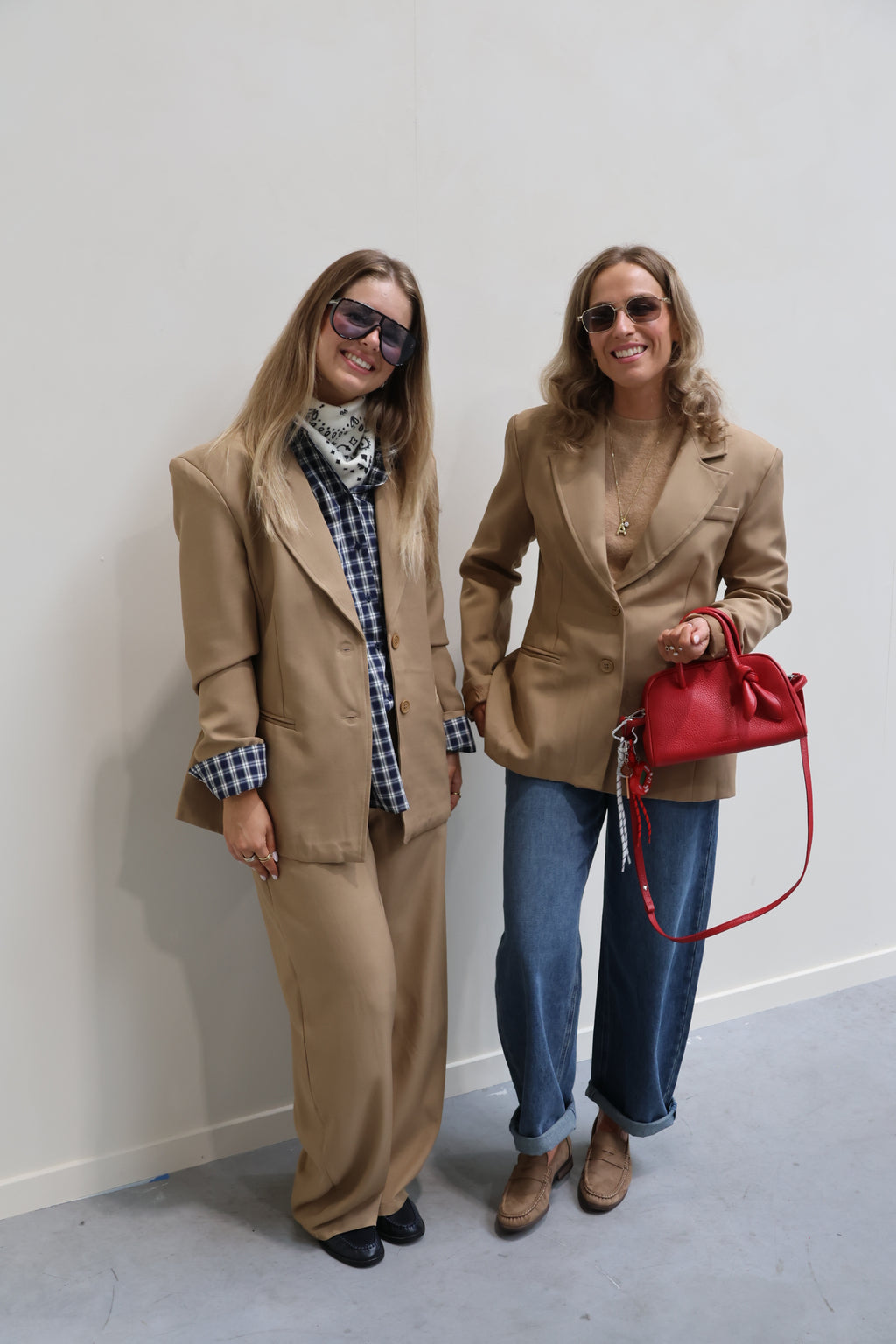 Iris blazer camel