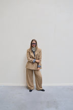 Iris blazer camel