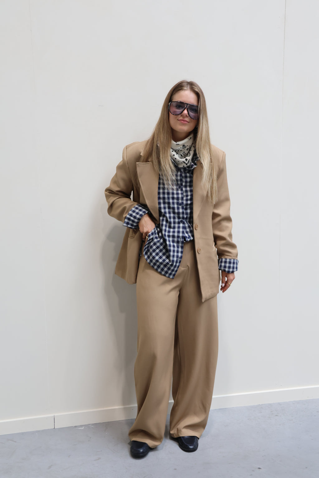 Iris pantalon camel
