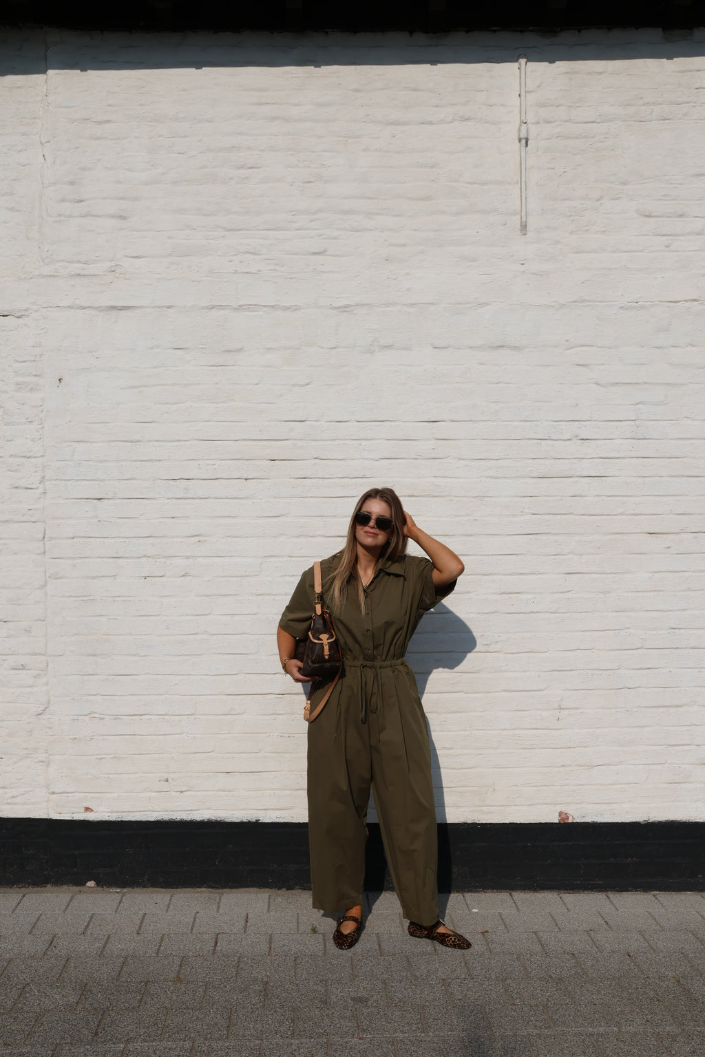 Liesa jumpsuit kaki