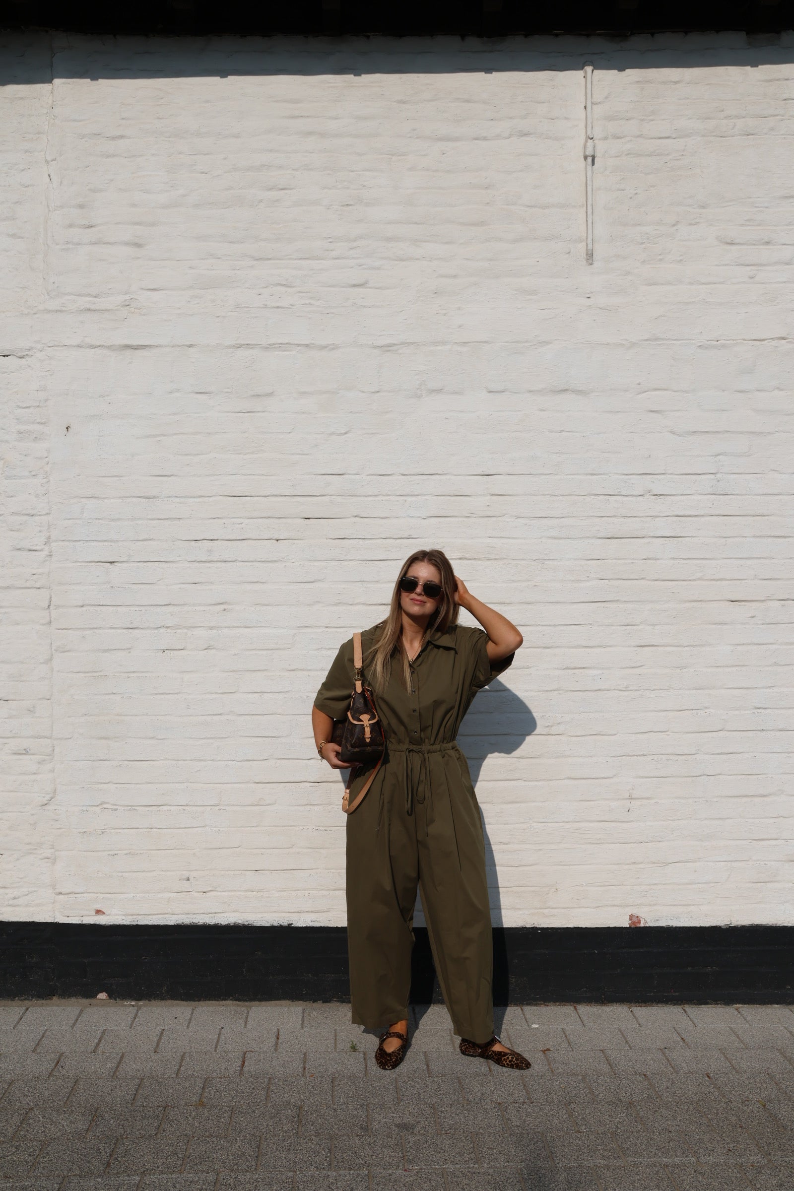 Liesa jumpsuit kaki