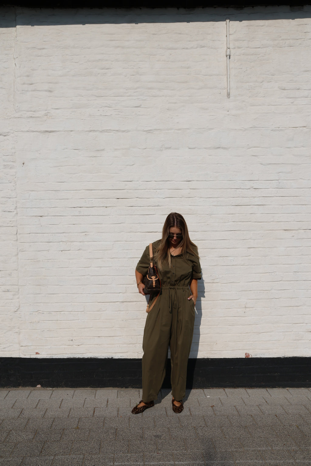 Liesa jumpsuit kaki