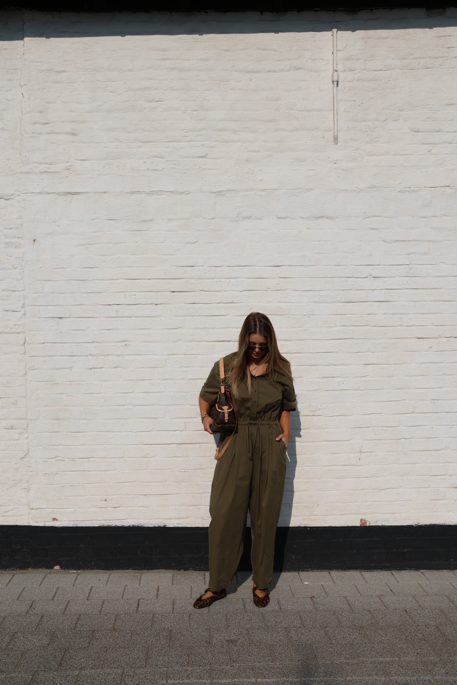 Liesa jumpsuit kaki