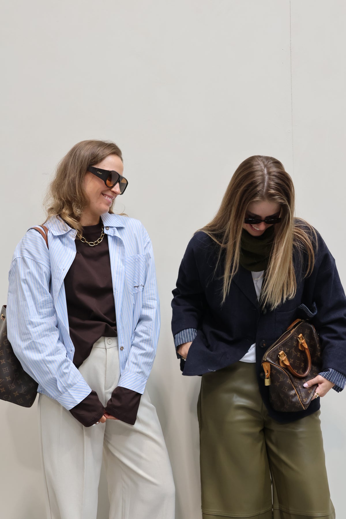 Annabel oversized longsleeve bruin