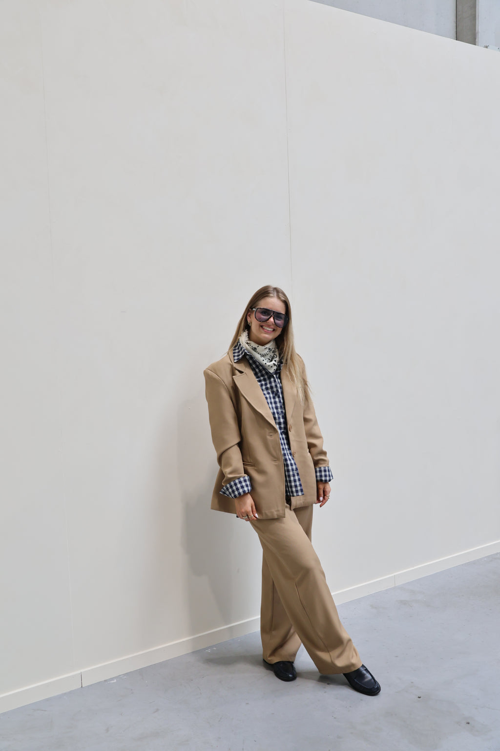 Iris pantalon camel