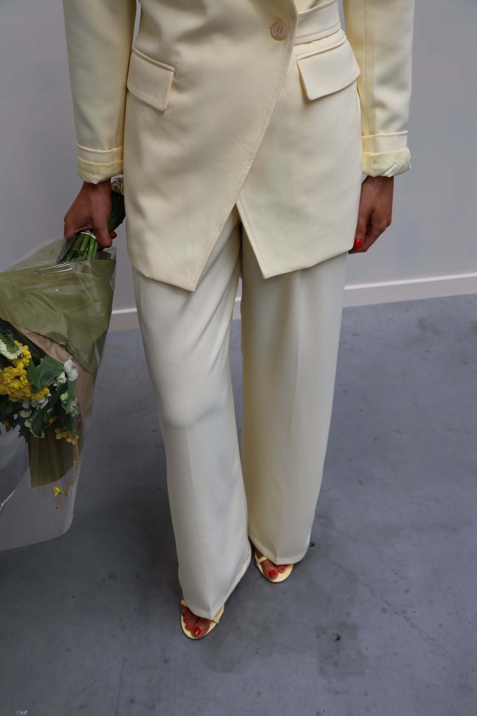 Ibe pantalon geel
