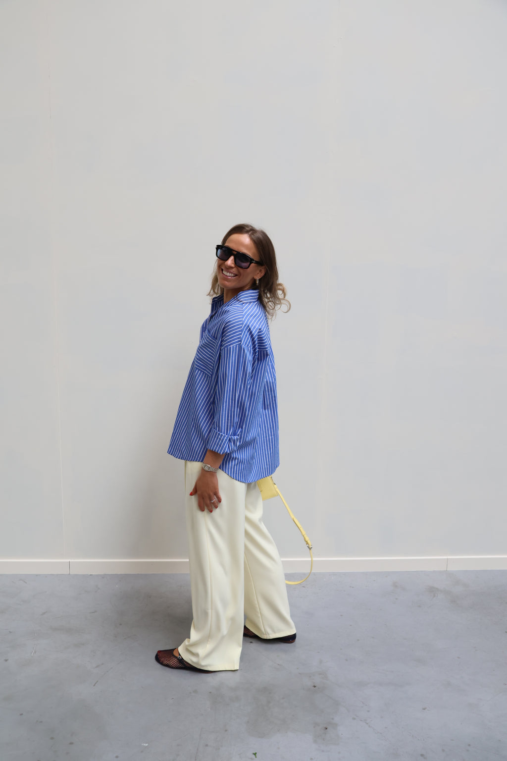 Ibe pantalon geel