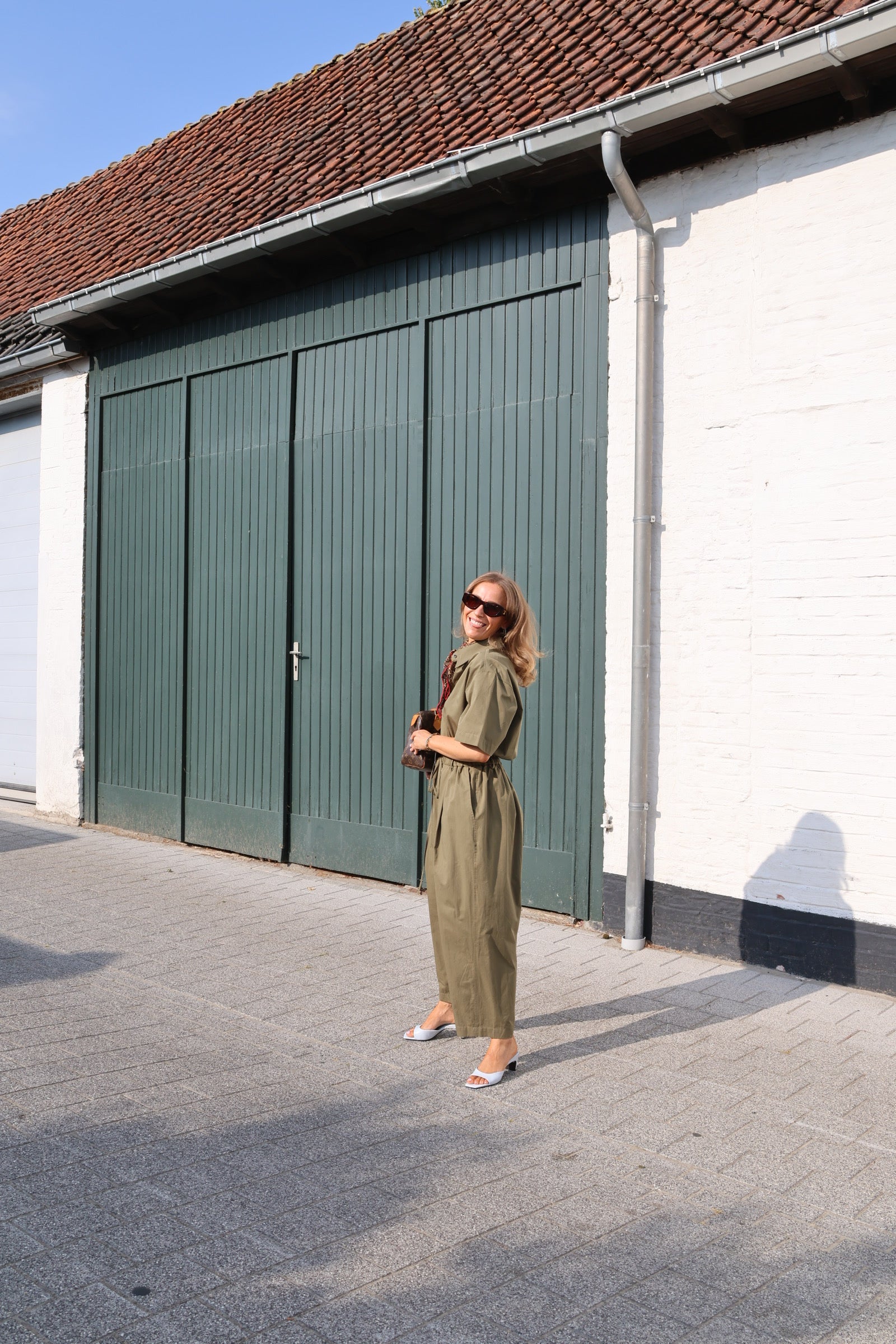 Liesa jumpsuit kaki