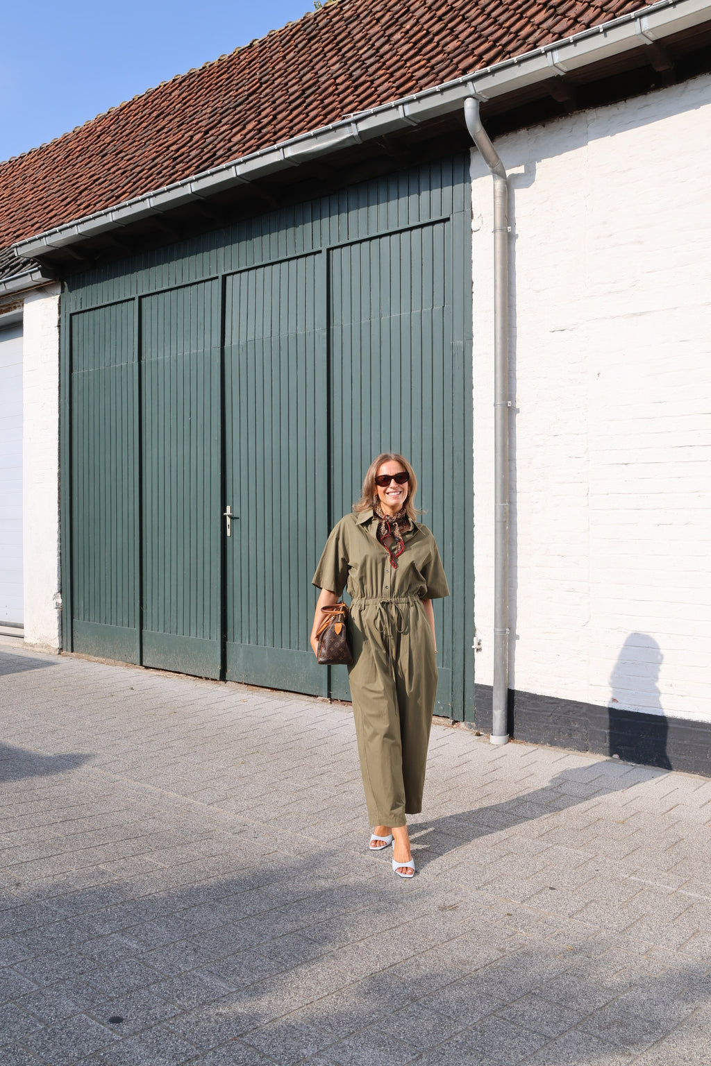 Liesa jumpsuit kaki
