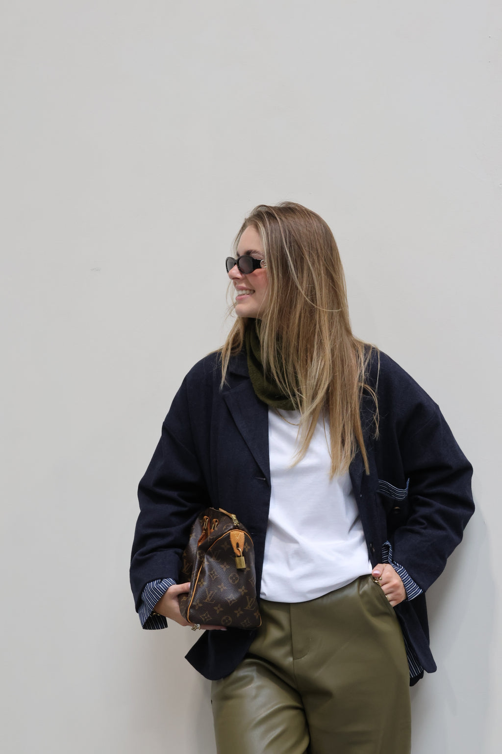 Annabel oversized longsleeve wit