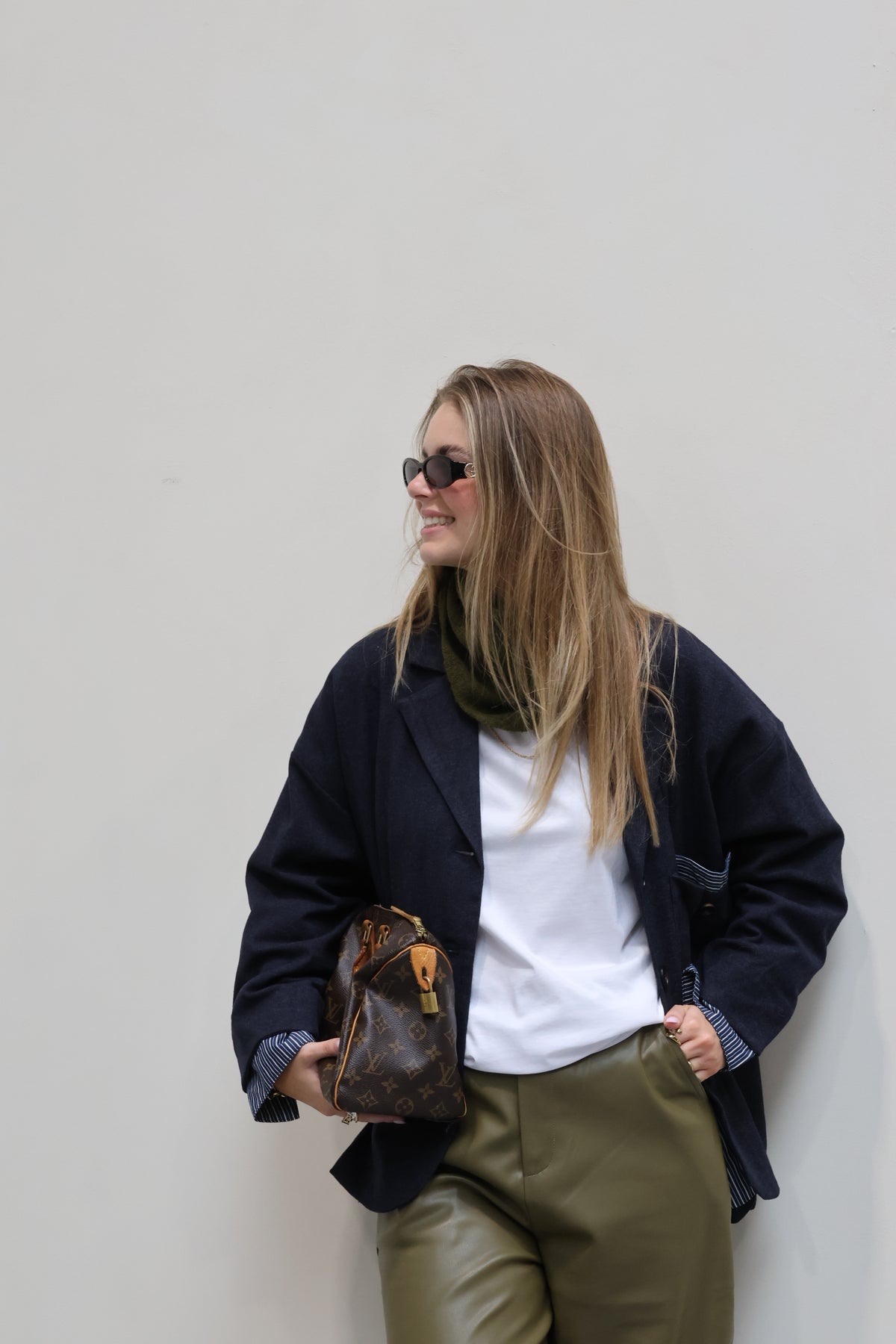 Annabel oversized longsleeve wit