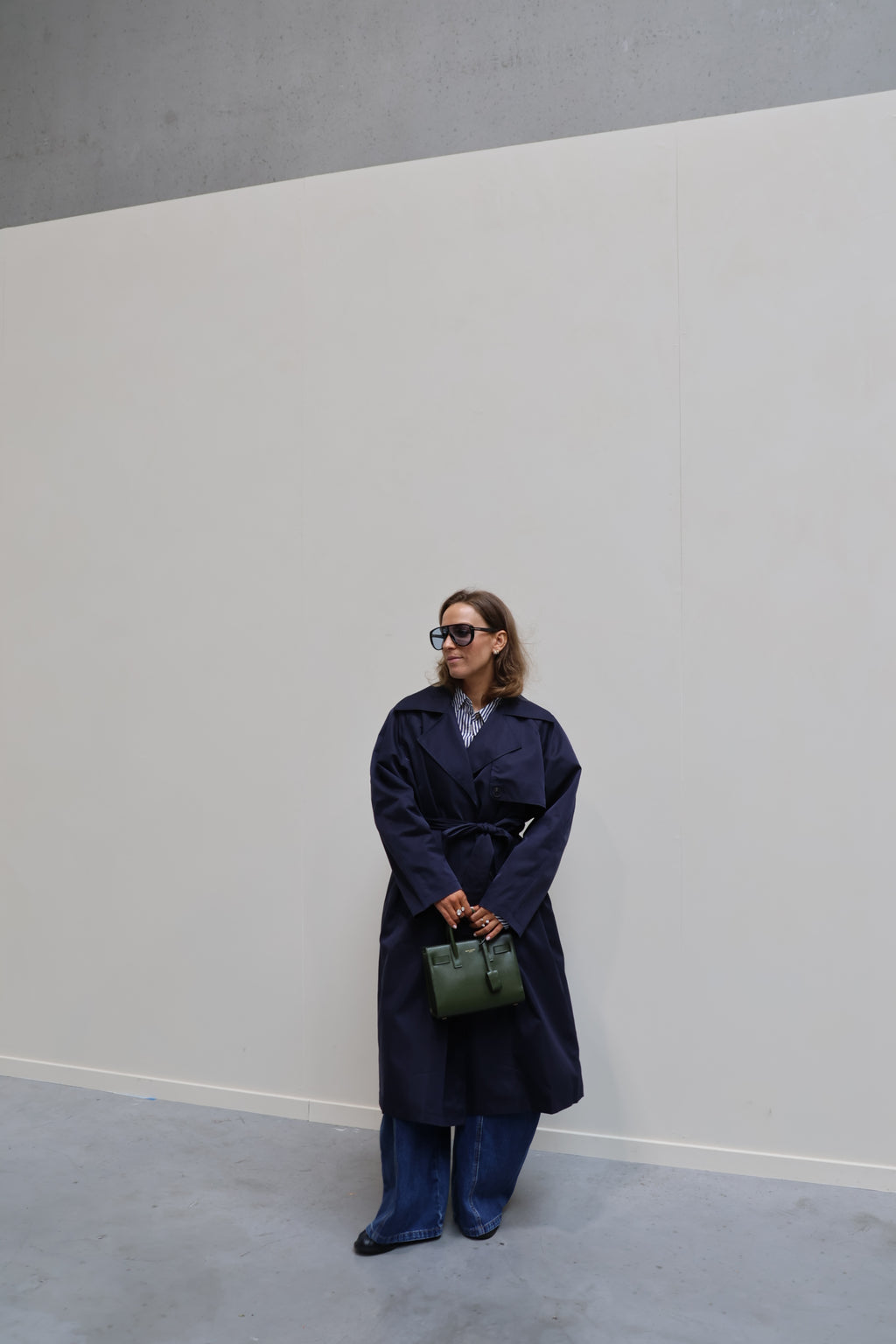 Faye trenchcoat marine