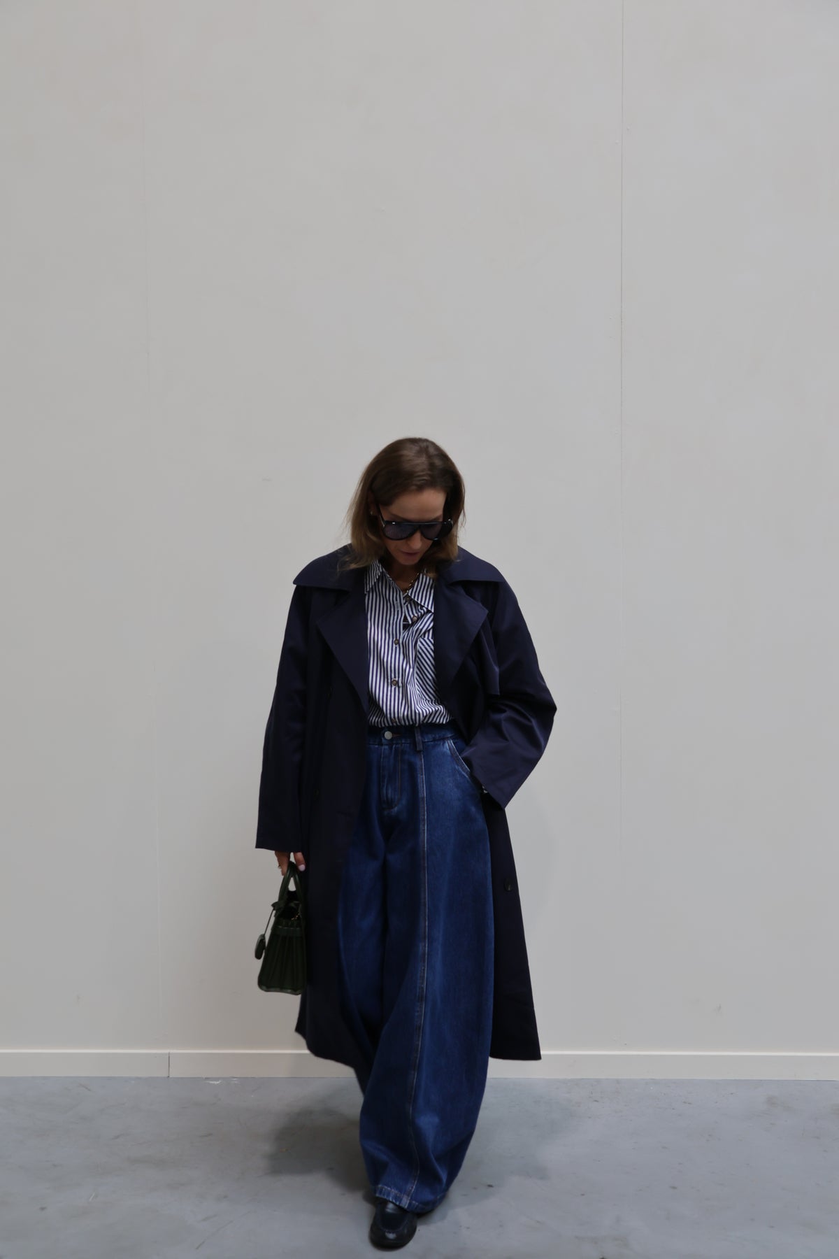 Faye trenchcoat marine