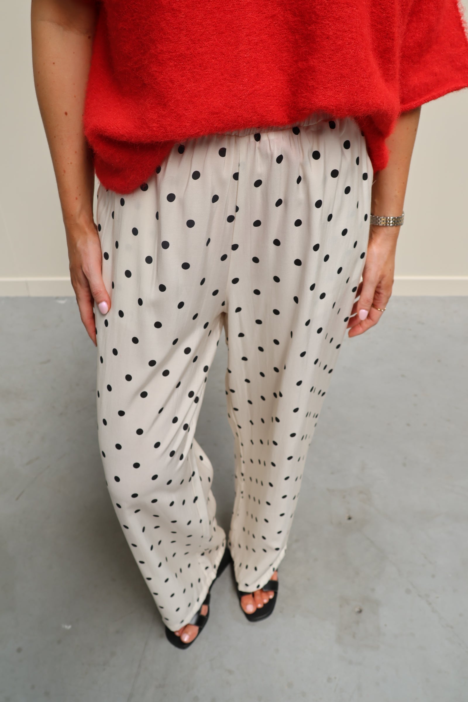 Oda polkadot broek
