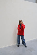 Senna trui met wijde mouw rood