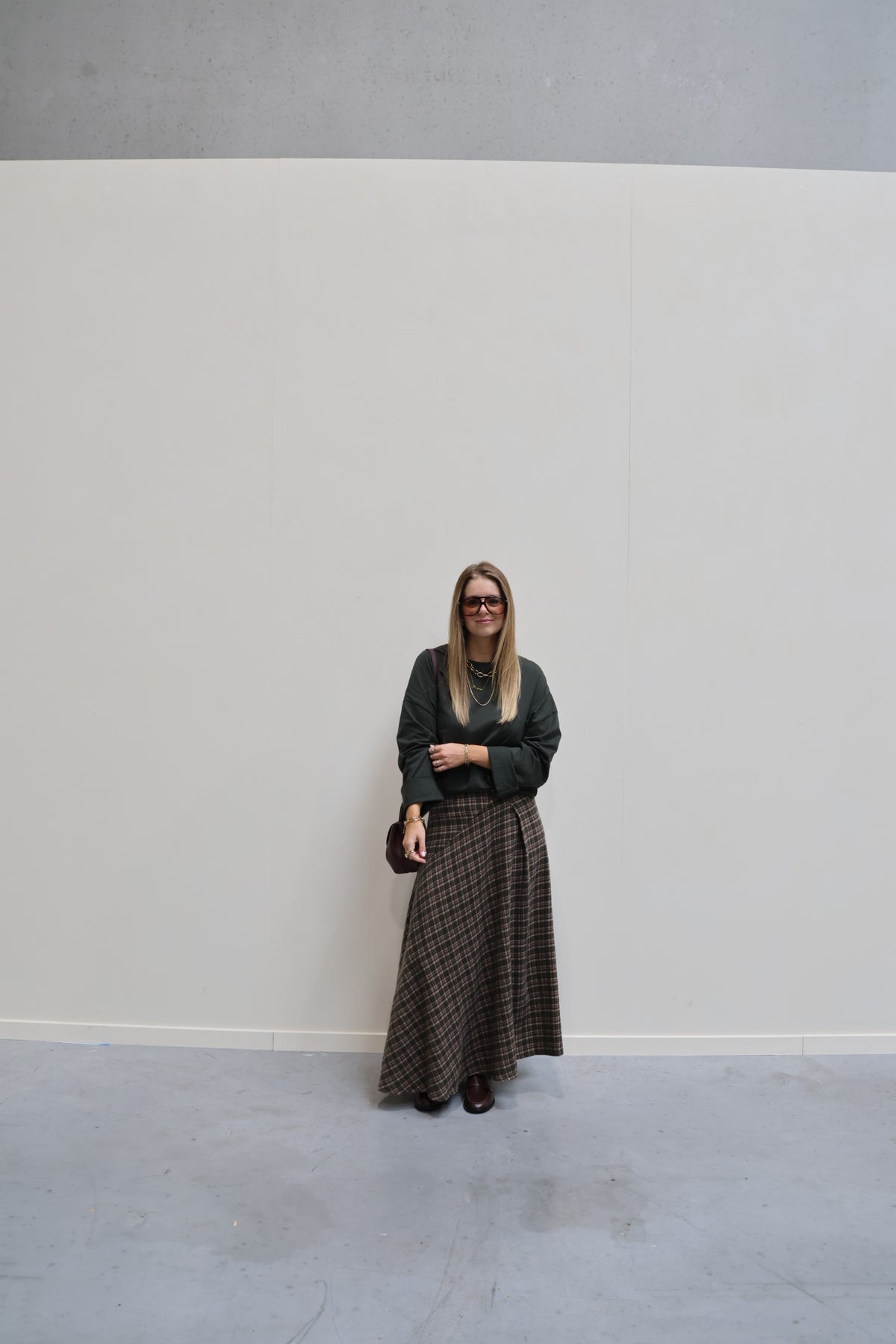 Felke geruite flanel rok