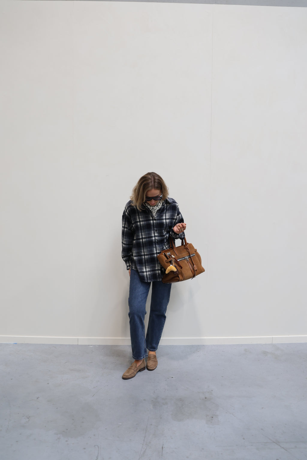 Lola ankle momfit jeans dark denim