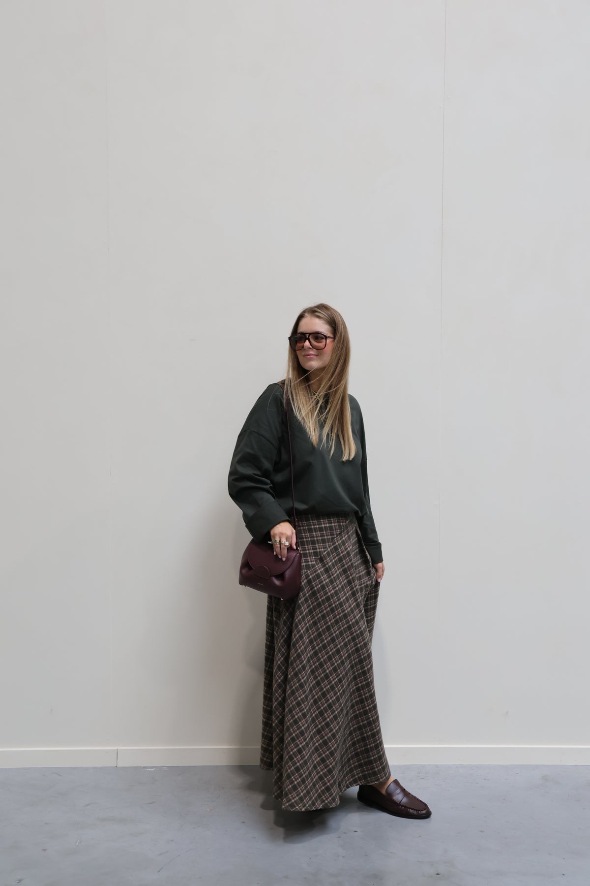 Felke geruite flanel rok