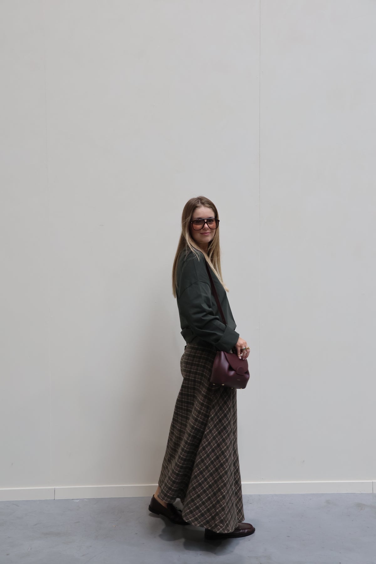 Felke geruite flanel rok