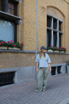Aveline pantalon zachtgroen