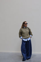 Ada blouse lichtblauw