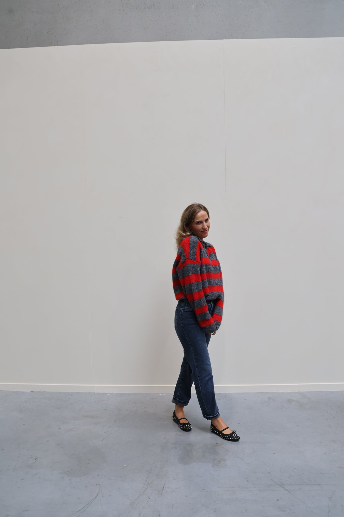 Lola ankle momfit jeans dark denim