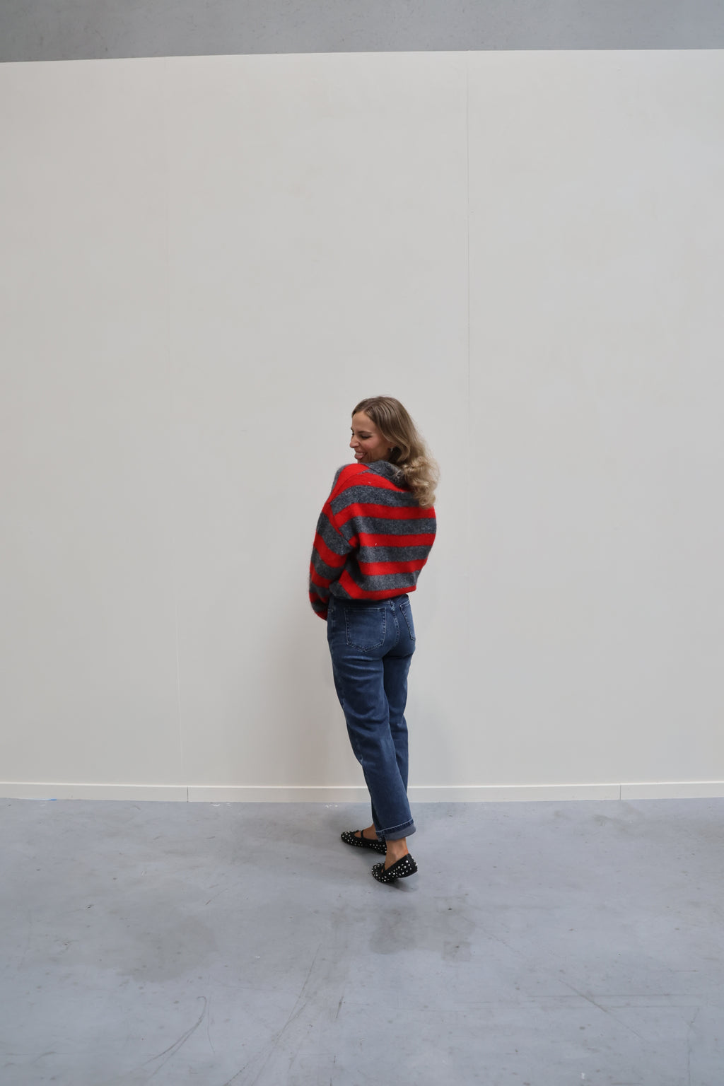 Lola ankle momfit jeans dark denim