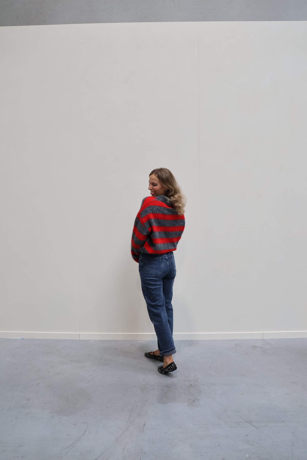 Lola ankle momfit jeans dark denim