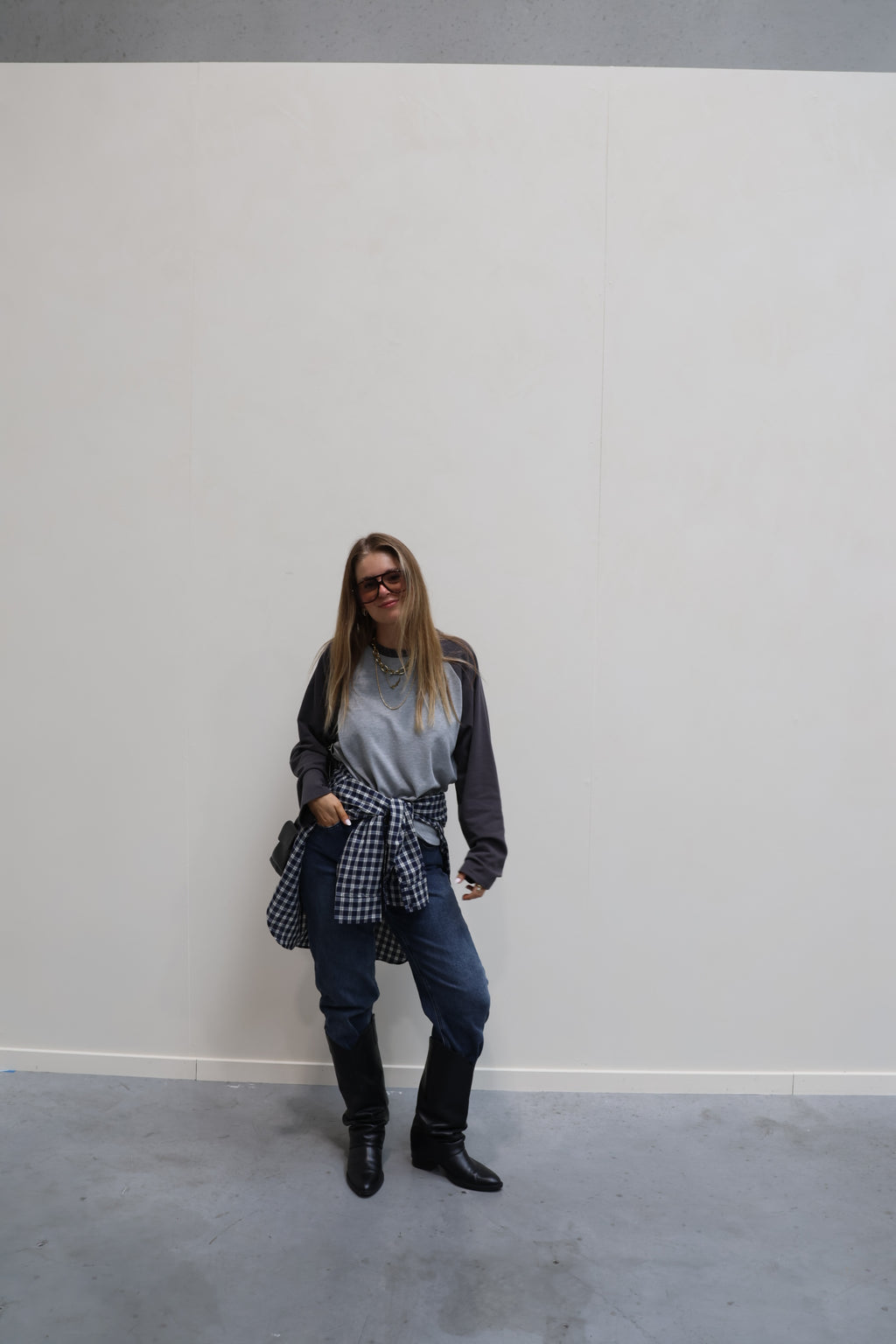 Lola ankle momfit jeans dark denim