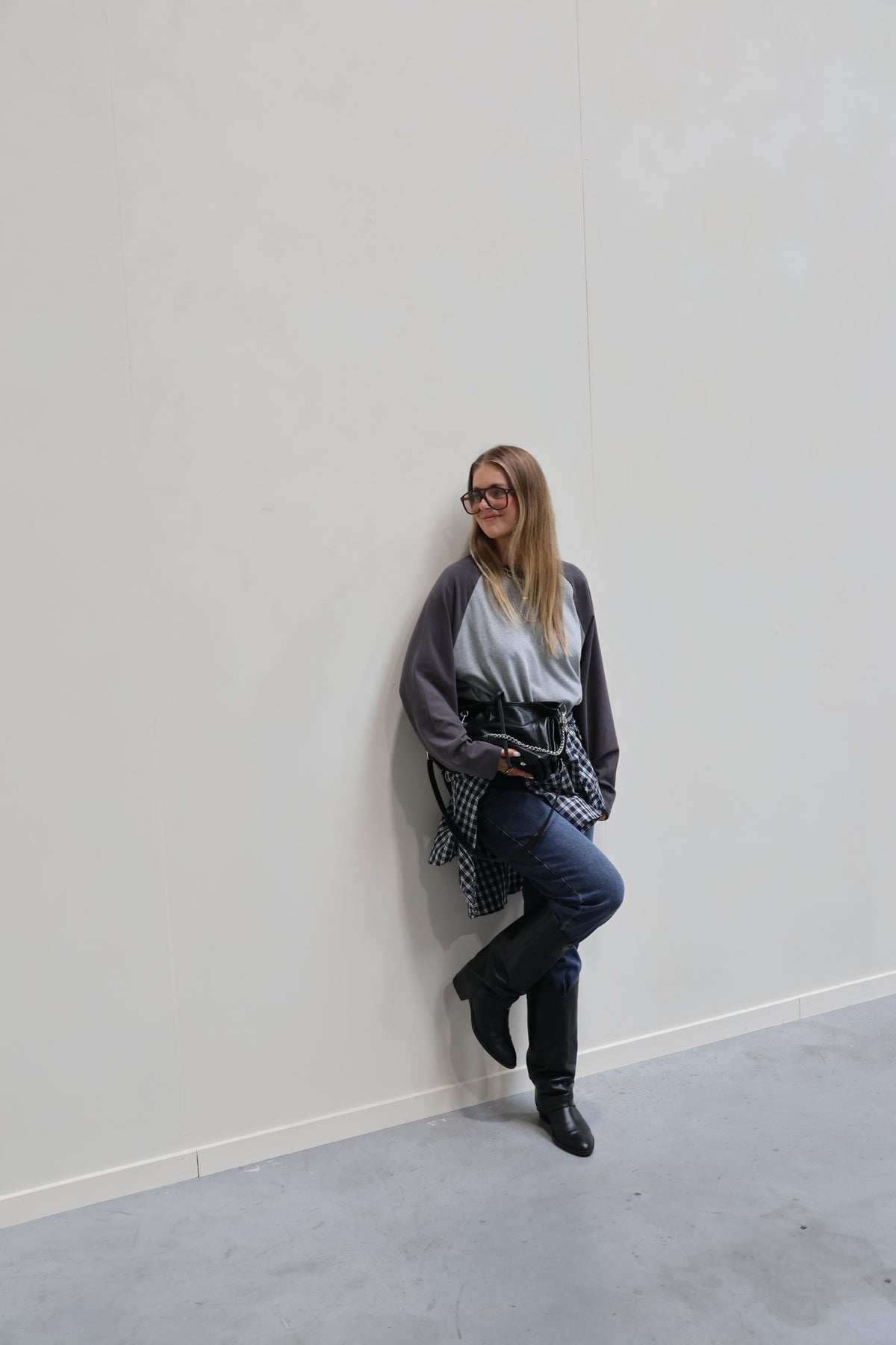 Lola ankle momfit jeans dark denim
