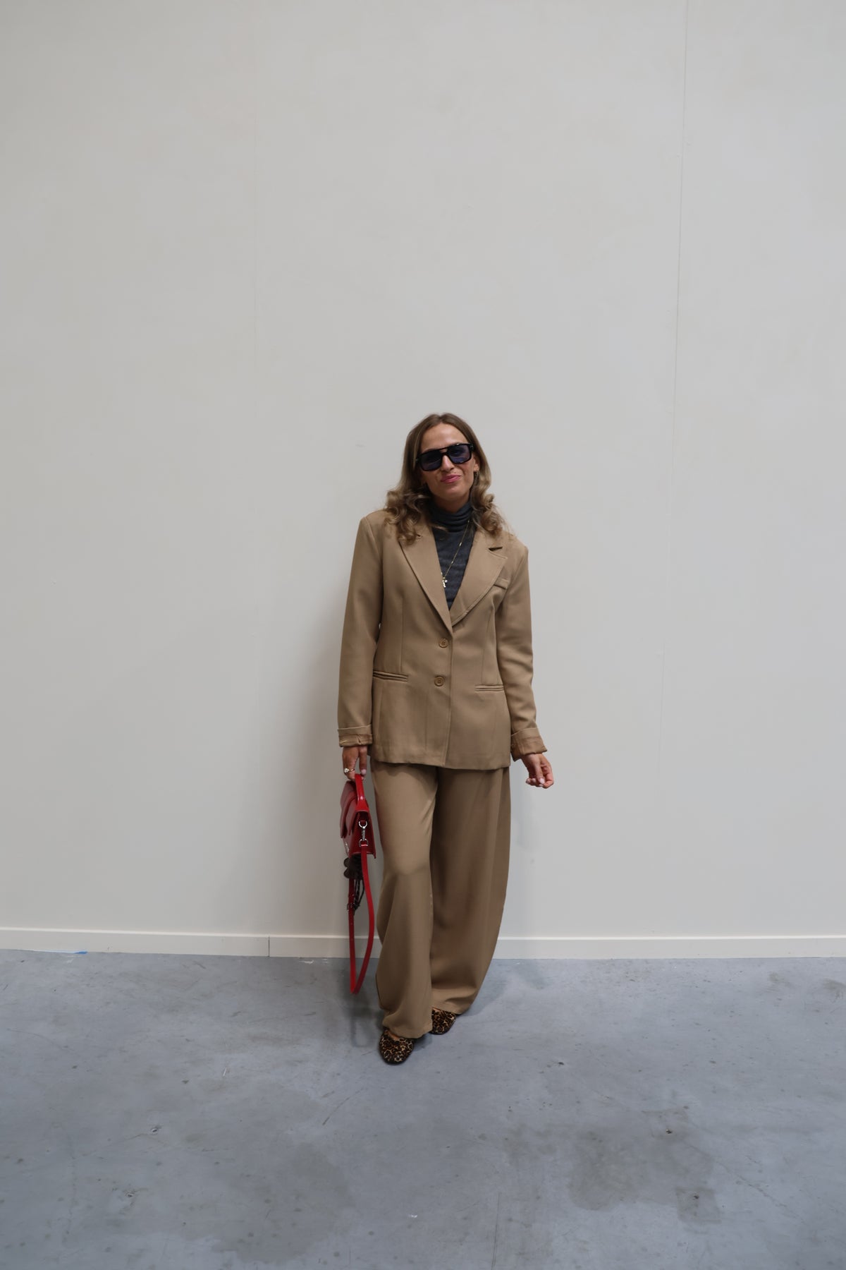 Iris pantalon camel