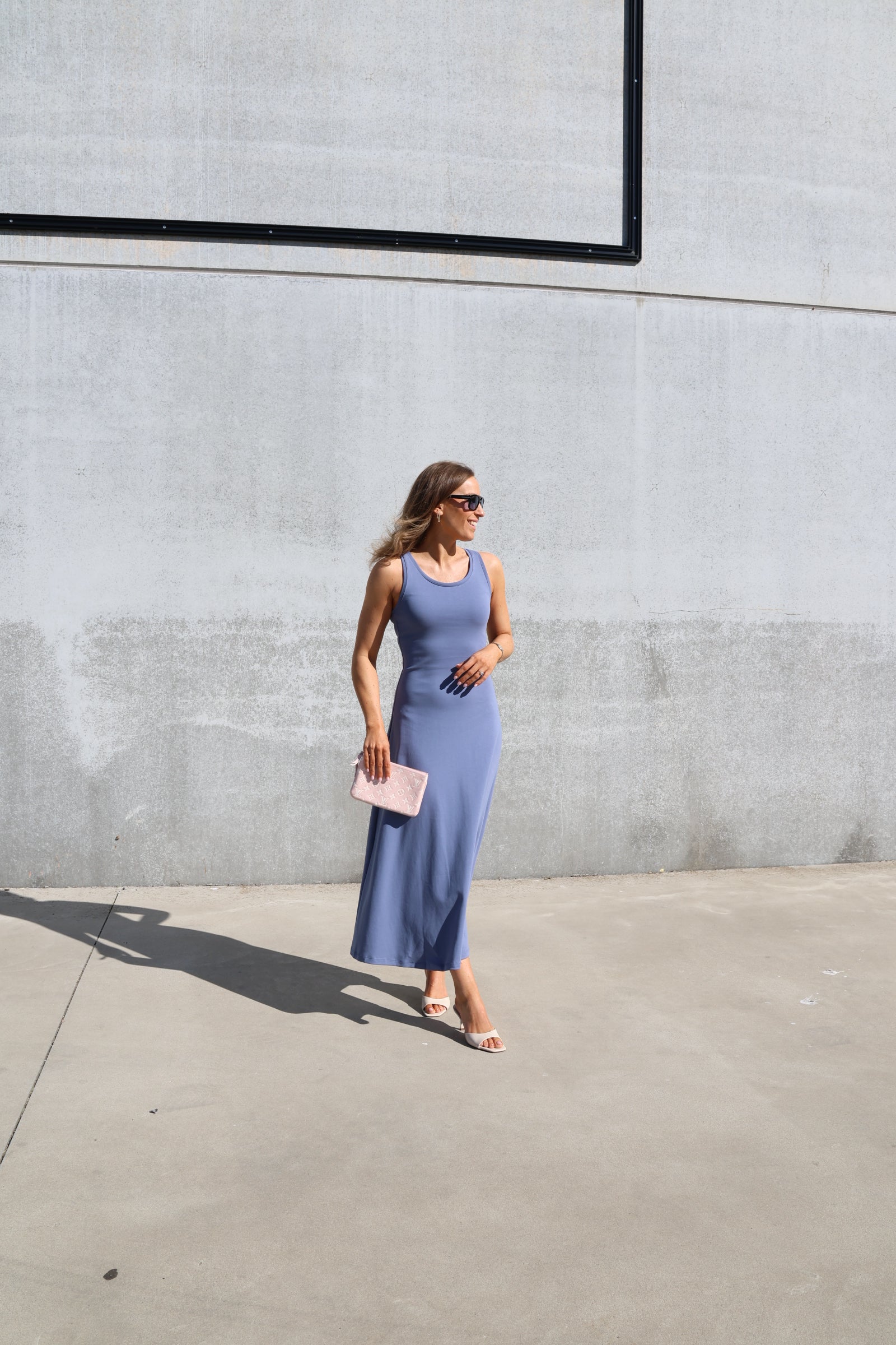 Musthave maxi jurk blauw
