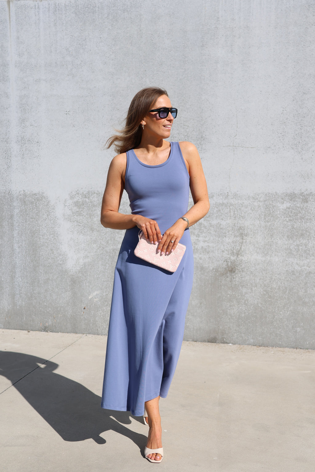 Musthave maxi jurk blauw