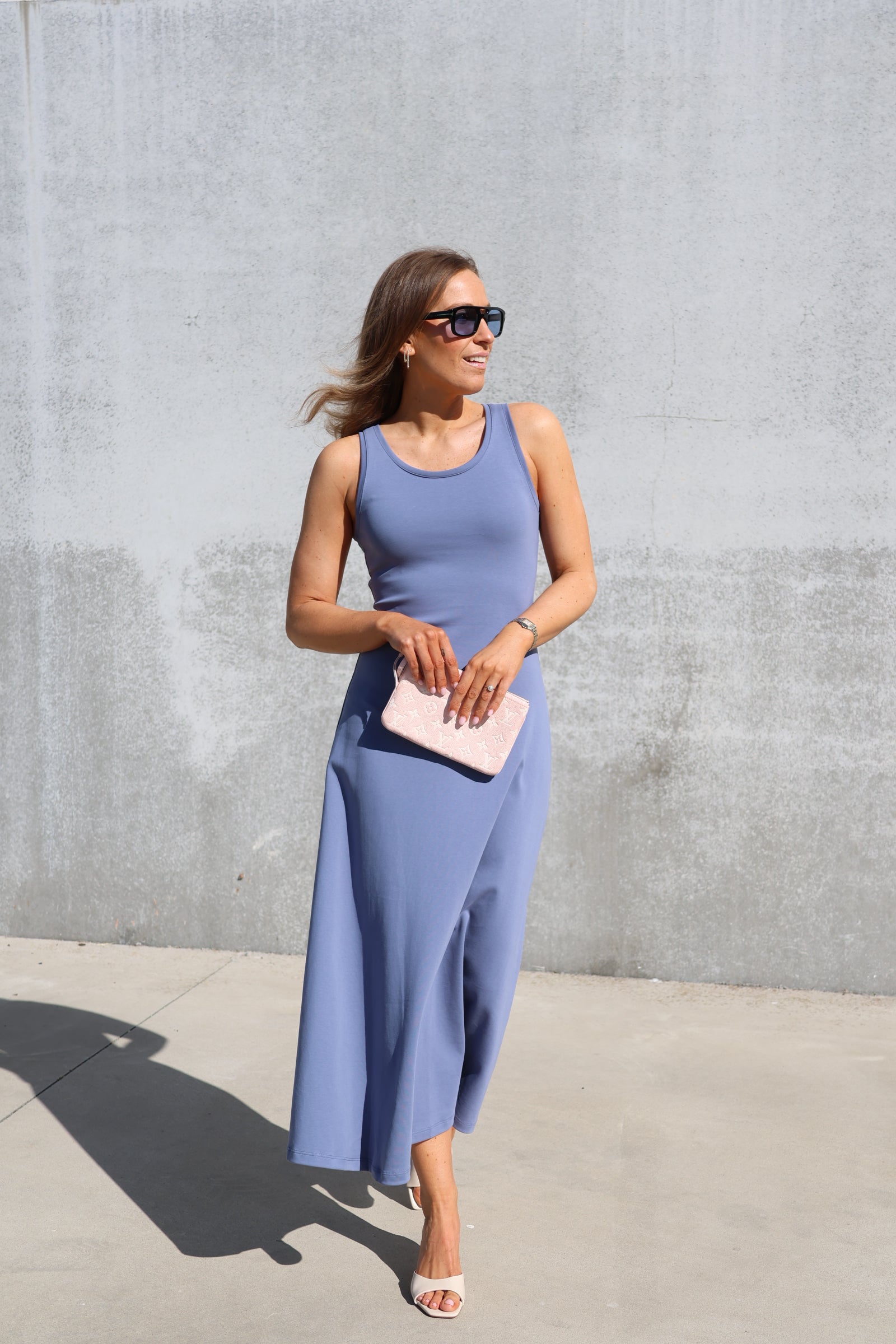 Musthave maxi jurk blauw
