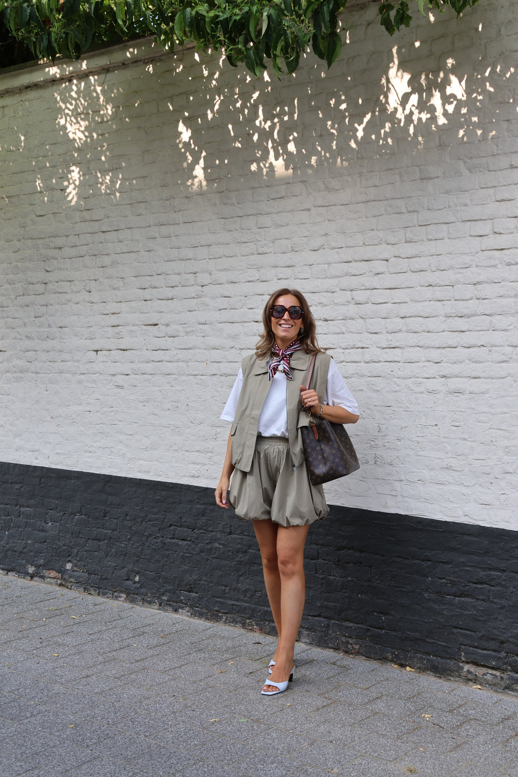 Ivy pofshortje kaki