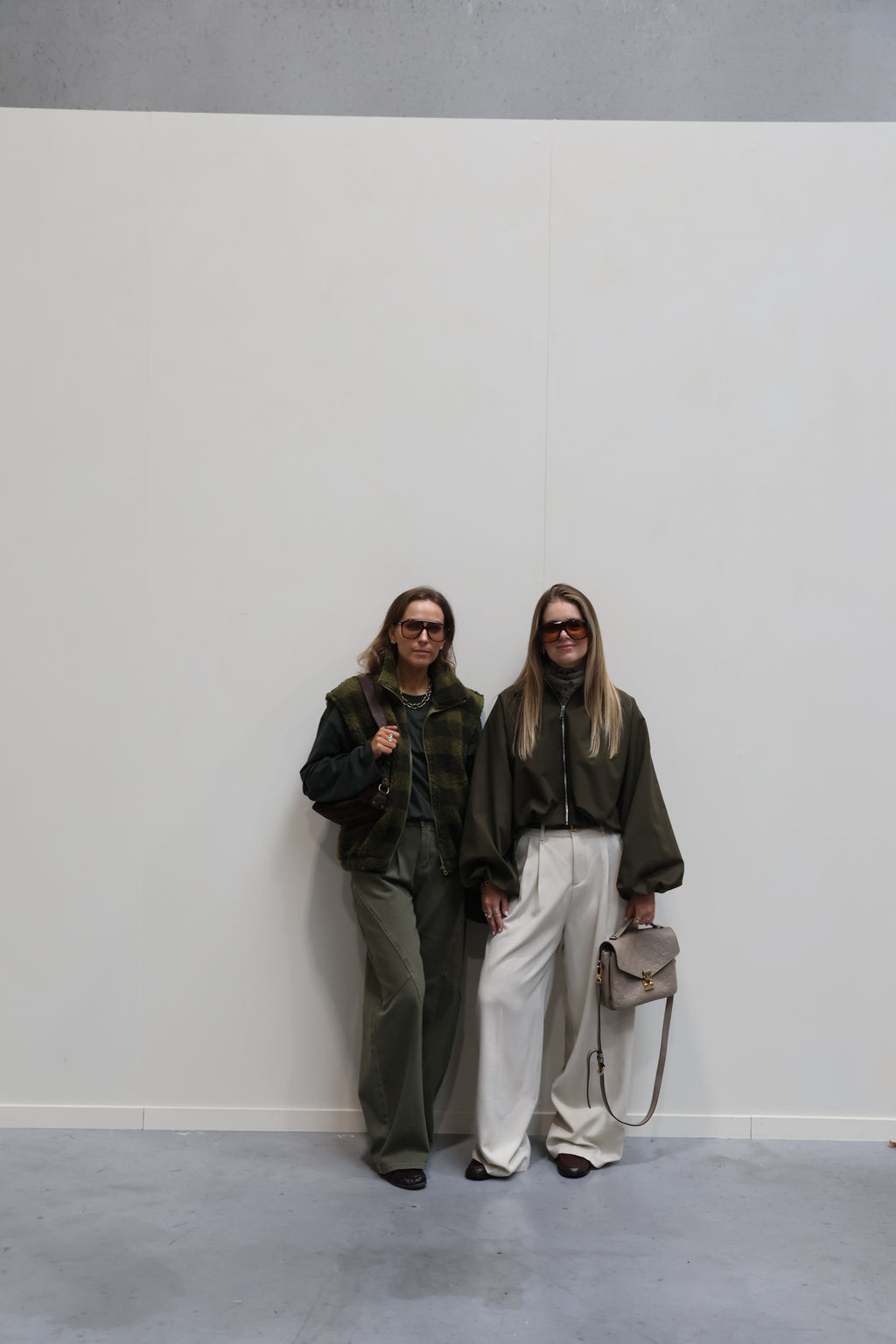 Veerle cropped jasje kaki