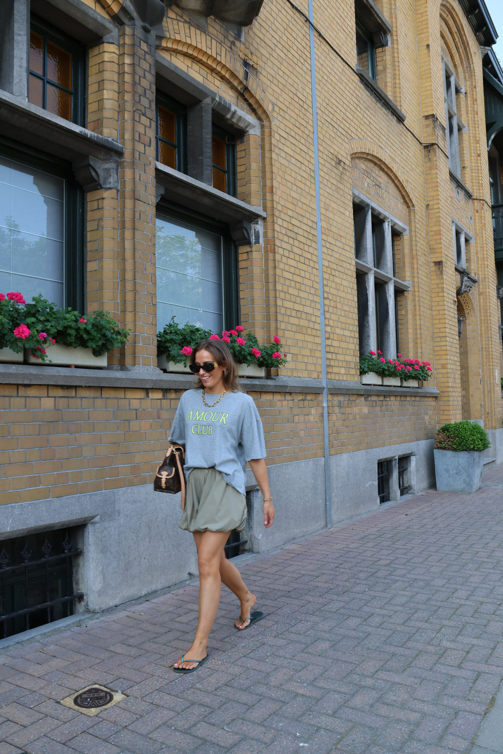 Ivy pofshortje kaki