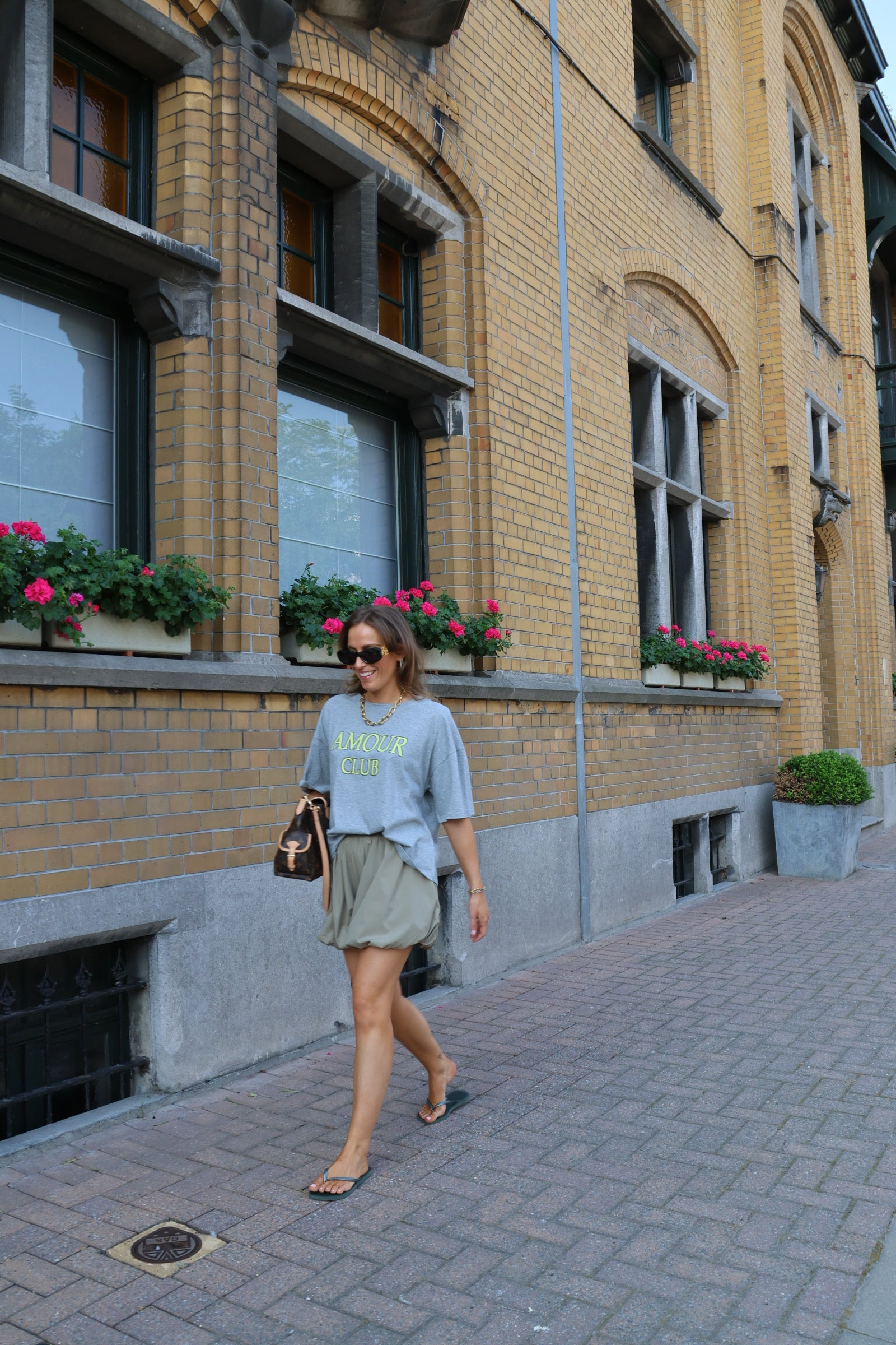 Ivy pofshortje kaki