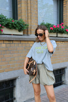 Amour club T-shirt grijs