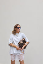 Gulia oversized T-shirt grijs