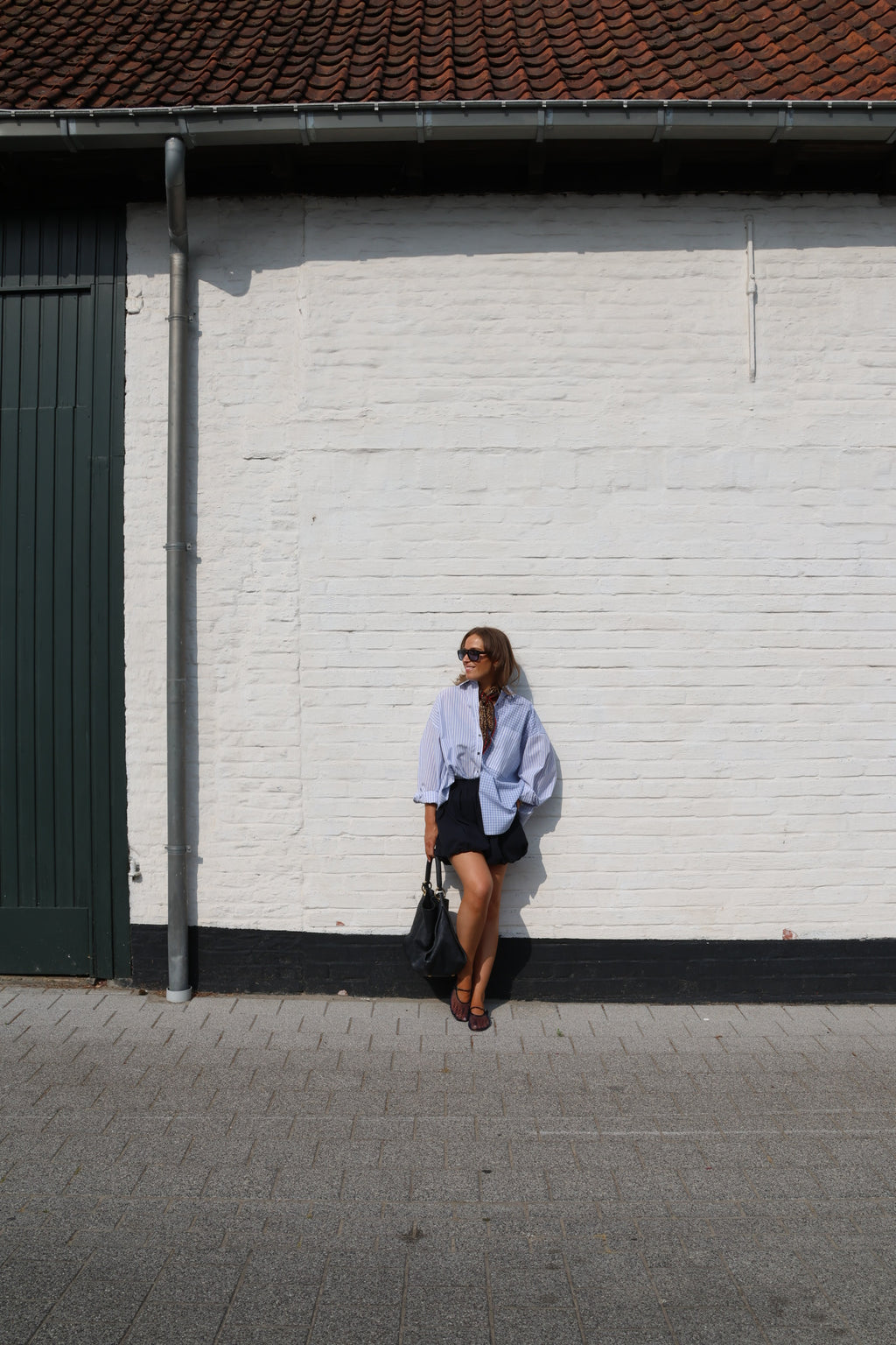 Ivy pofshortje marine