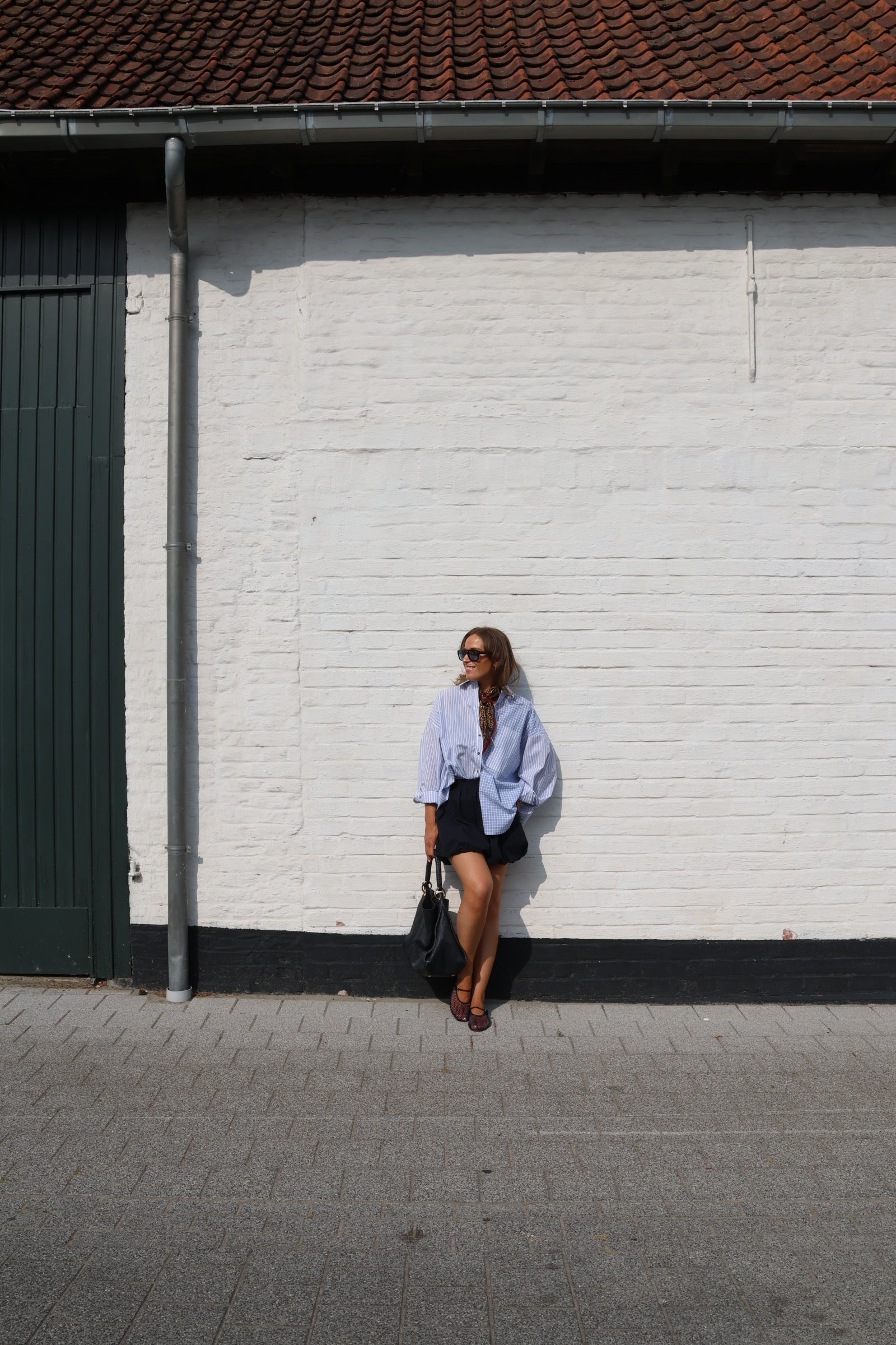 Ivy pofshortje marine