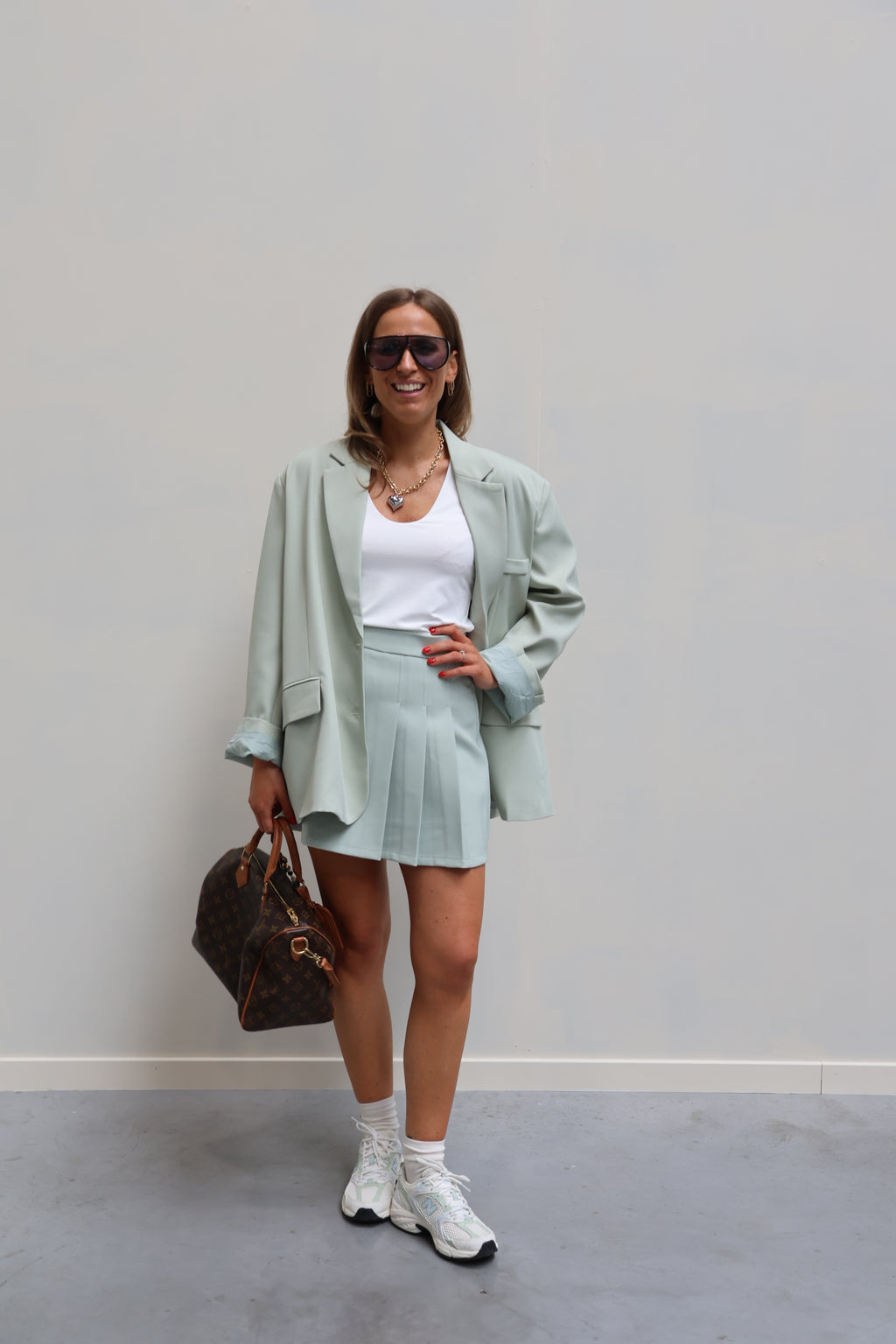 Elena rokje mintgroen