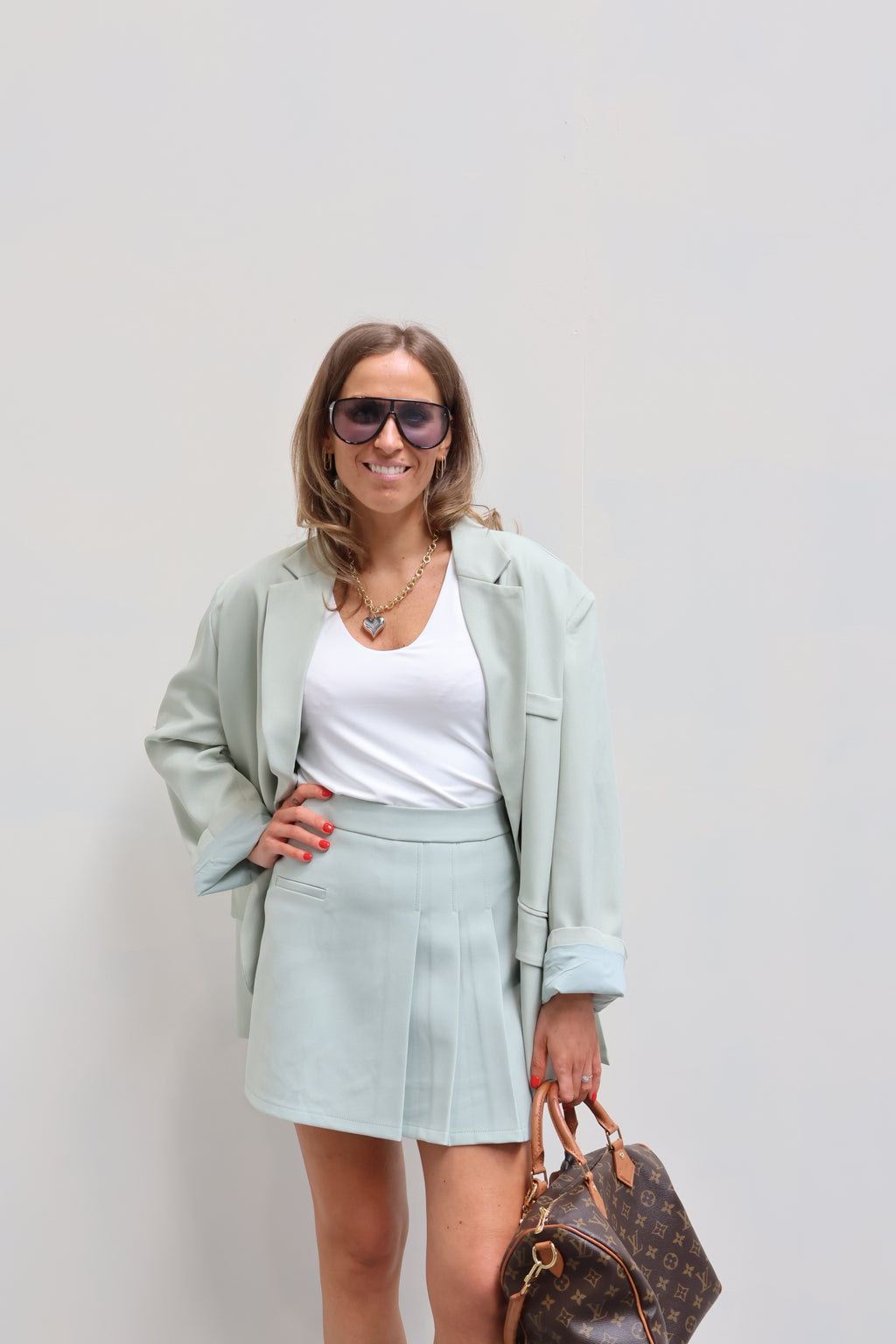 Elena rokje mintgroen