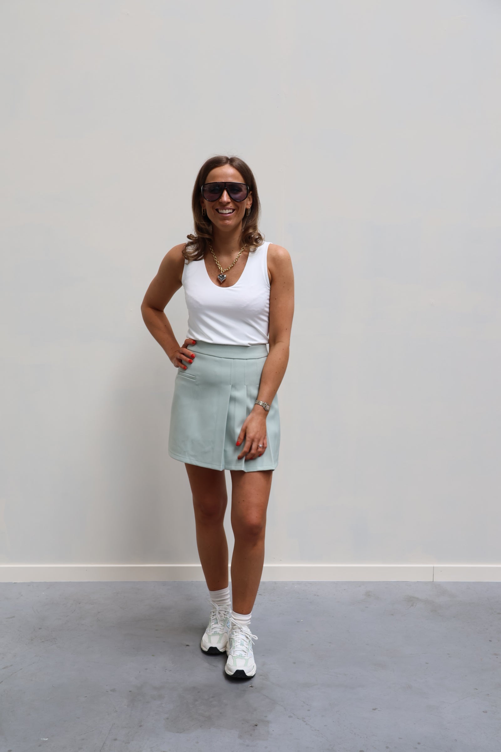 Elena rokje mintgroen